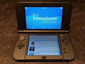 the homebrew launcher 3ds 11.7.0-40u