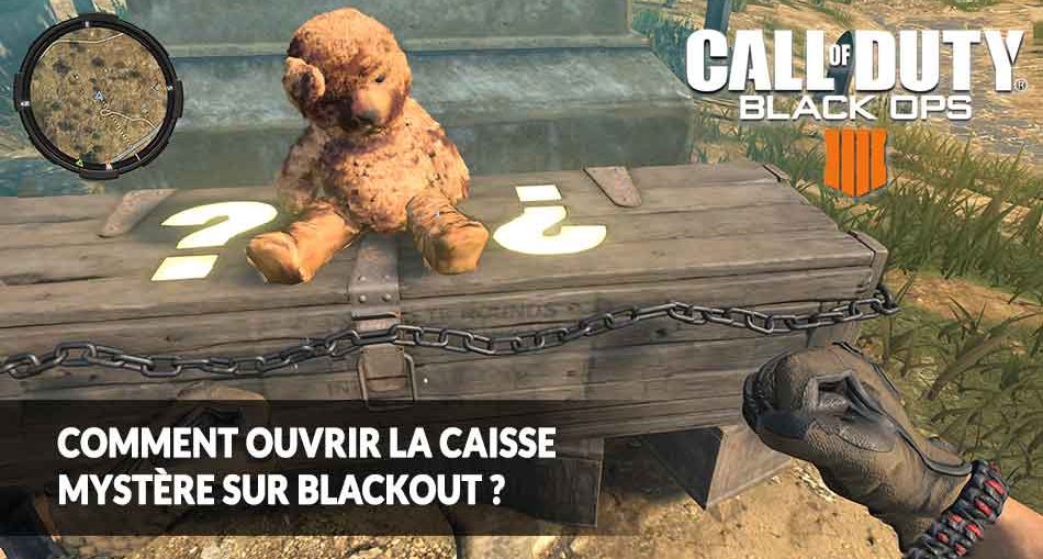 guide call of duty black ops 4 comment ouvrir la caisse zombies dans blackout - boite mystere fortnite