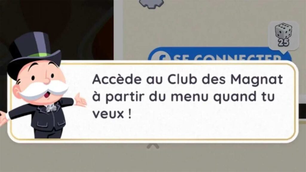 menu-club-des-magnat-de-monopoly-go